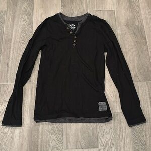 Appaman Boys Long Sleeve With Gray Shirt Underneath Size 14